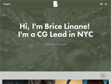 Tablet Screenshot of bricelinane.com